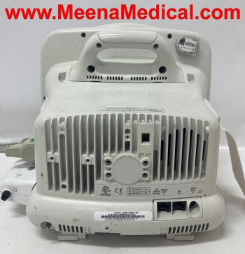 GE Dash 4000 Patient Monitor with 3 Lead ECG, SpO2, NIBP capability, CO2, and Printer