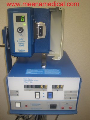 Codman Malis Bipolar Electrosurgical System CMC-III and Codman Malis Irrigation  