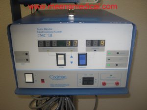 Codman Malis Bipolar Electrosurgical System CMC-III and Codman Malis Irrigation  