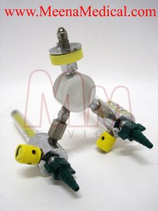 Timeter Twin Pressure 1-15 L/min Air Flowmeter