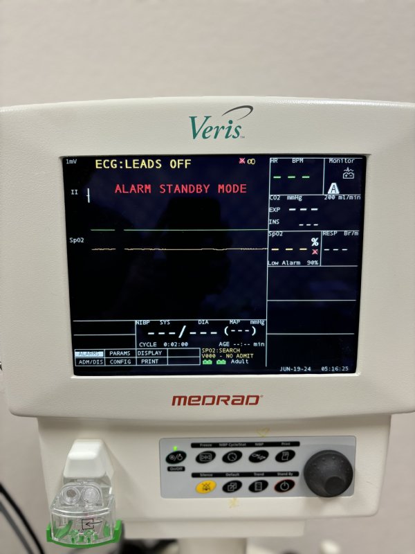 Veris Medrad Monitor Model 8600