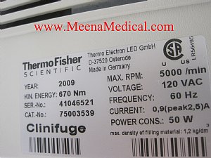 Thermo Scientific Heraeus Clinifuge Centrifuge