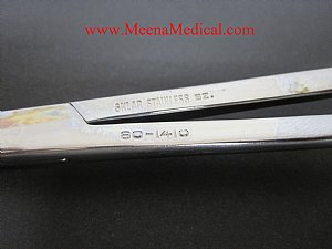 Sklar 80-1410 Bozeman Forceps, S-Curved