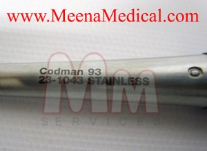 Codman Orthopedic Instruments: 93 23-1043