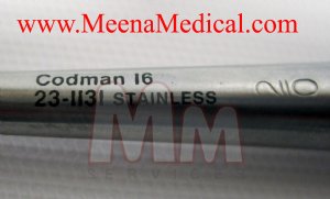 Codman Orthopedic Instruments: 16 23-1132