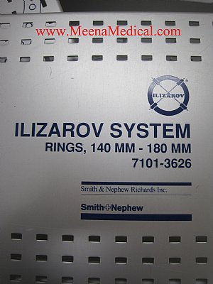 Smith & Nephew Ilizarov Sterilization Case 7101-3626
