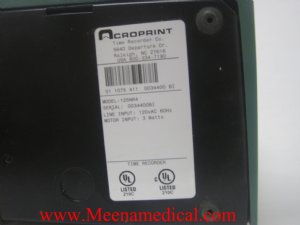 Acroprint Manual Time Clock