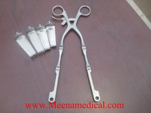 Cloward Double Hinge Retractor w/ 2 Retractor Blade sets