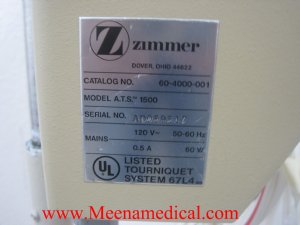 Zimmer A.T.S. 1500 Tourniquet System