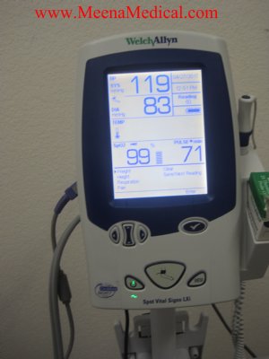 Welch Allyn LXi Spot Vital Signs Monitor 45NT0