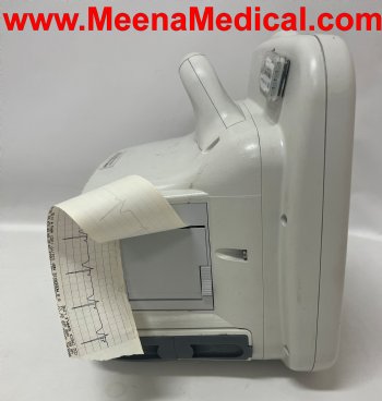 GE Dash 4000 Patient Monitor with 3 Lead ECG, SpO2, NIBP capability, CO2, and Printer