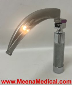 SunMed Laryngoscope Head with 3 Unique Blades