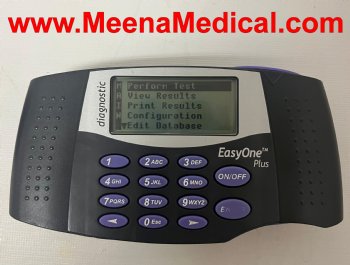 EasyOne Plus Frontline Spirometer, Cradle, and EasyWare Software
